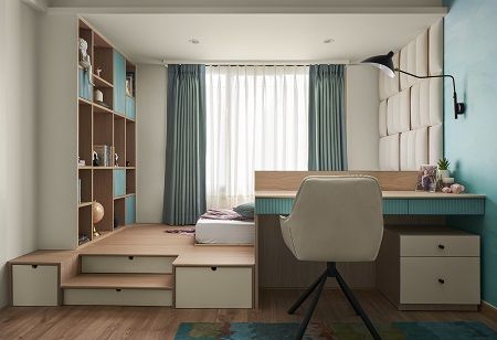 A World of Their Own: Studio Rohini Bagla's Multifunctional Kids' Room balancing aesthetics & practicality